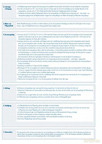 Boi: BOI Pflegevertrag Formulare, 50 St.