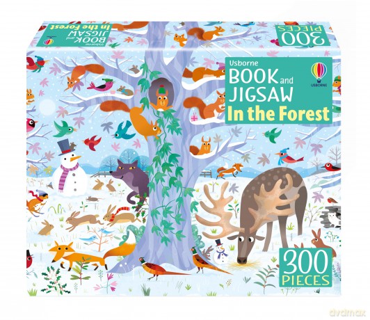 Book And Jigsaw In The Forest [KSIĄŻKA]