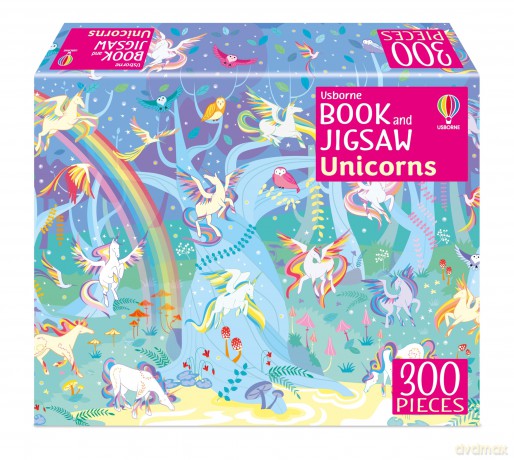 Book And Jigsaw Unicorns [KSIĄŻKA]