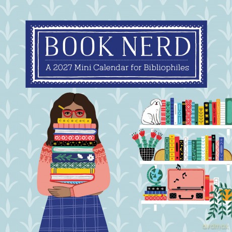 Book Nerd Mini Wall Calendar 2027 [KSIĄŻKA]