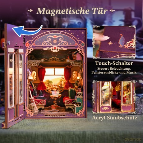 BOOK NOOK KIT - DIY- Magical Journey - 4