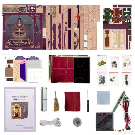 BOOK NOOK KIT - DIY- Magical Journey - 4