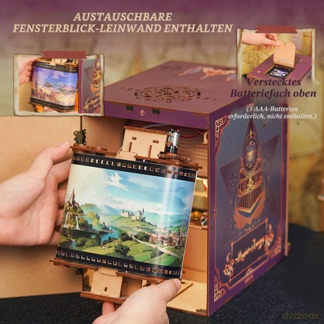 BOOK NOOK KIT - DIY- Magical Journey - 4