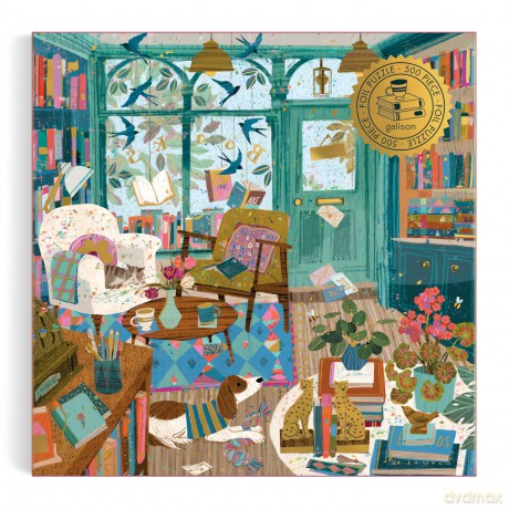 Bookshop Afternoon 500 Piece Foil Puzzle [KSIĄŻKA]
