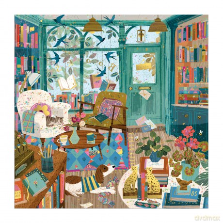 Bookshop Afternoon 500 Piece Foil Puzzle [KSIĄŻKA]