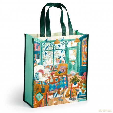 Bookshop Afternoon Reusable Shopping Bag [KSIĄŻKA]