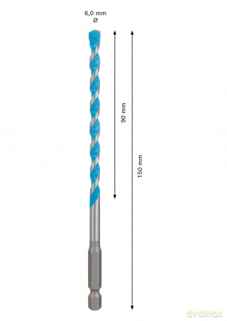 Bosch: BOSCH EXPERT HEX-9 Multi Construction Be