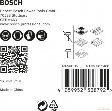 Bosch: BOSCH EXPERT HEX-9 MultiConstruction Meh
