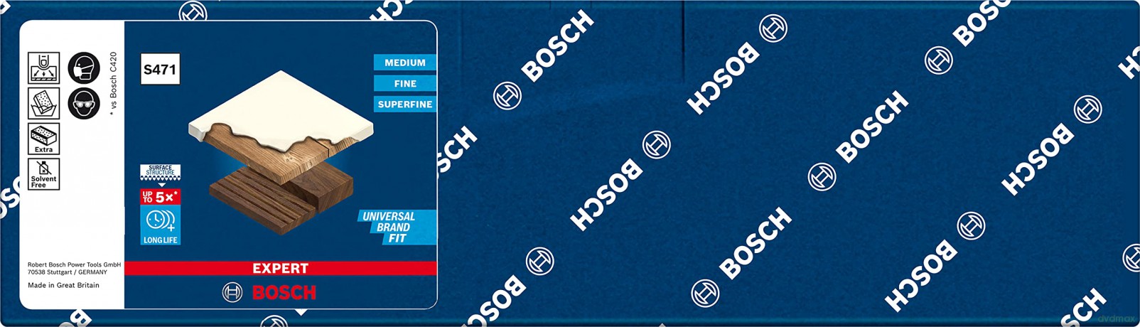 Bosch: BOSCH EXPERT S471 Schleifschwmme 320