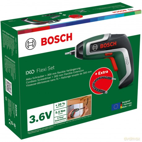 Wkrętak akumulatorowy Bosch Home & Garden: BOSCH Home & Garden IXO 7 Flexi Set Akku