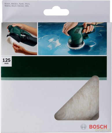 Bosch: BOSCH Polierpad Lammfell, 1 St.