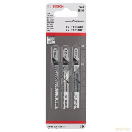 Bosch: BOSCH PRO Laminat Stichsgebltter-Set 3