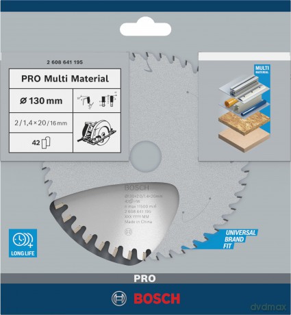 Bosch: BOSCH PRO Multi Material Kreissgeblatt