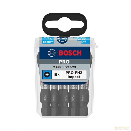 Bosch: BOSCH PRO Phillips Impact Bit-Set, 15 St