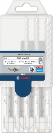 Bosch: BOSCH PRO SDS plus-5X Hammerbohrer-Set,