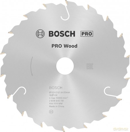 Bosch: BOSCH PRO Wood Kreissgeblatt 150,0 mm,