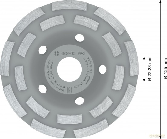 Bosch: BOSCH Schleiftopf PRO Concrete