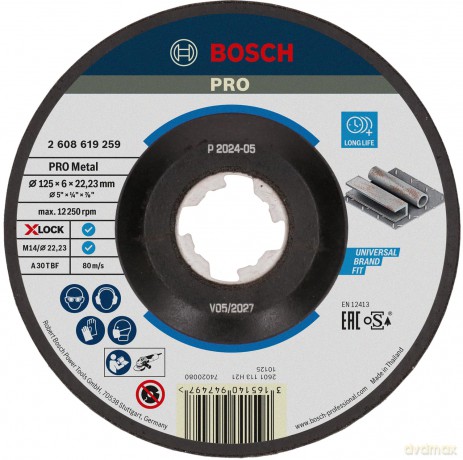 Bosch: BOSCH Schruppscheibe PRO Metal