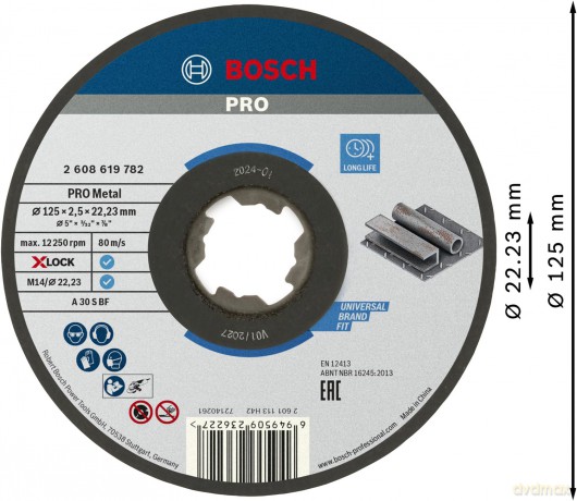 Bosch: BOSCH Trennscheibe PRO Metal
