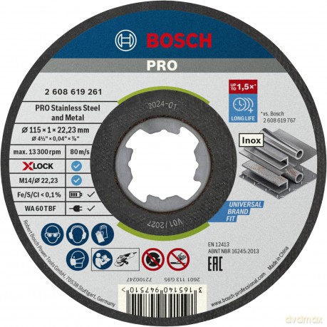 Bosch: BOSCH Trennscheibe PRO Stainless Steel a