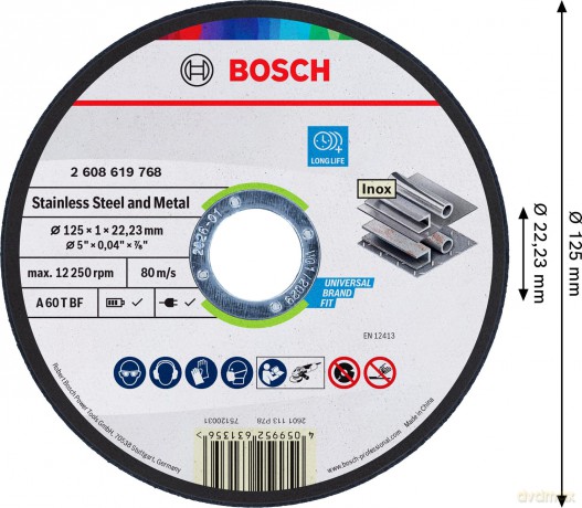 Bosch: BOSCH Trennscheibe Standard for Metal