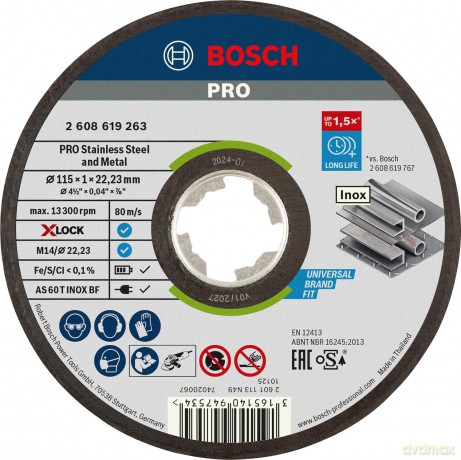 Bosch: BOSCH Trennscheiben PRO Stainless Steel