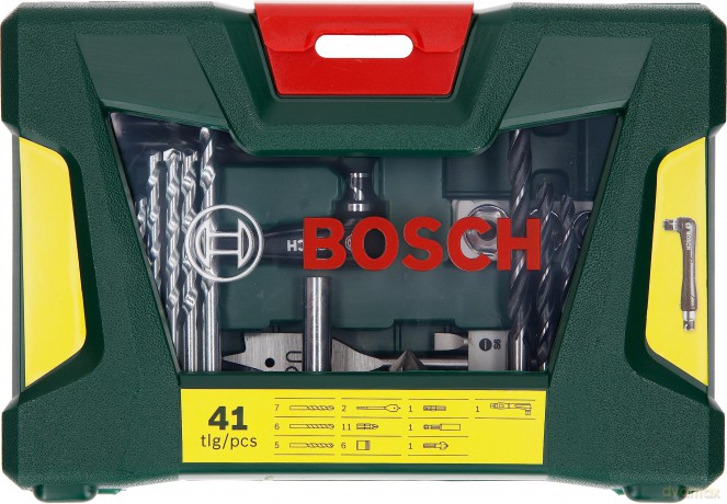 Bosch: BOSCH V-Line Bohrer- und Bit-Set, 41-tei
