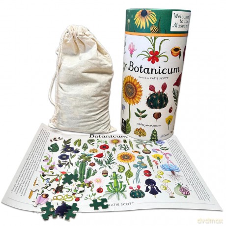 Botanicum 1000 Piece Jigsaw Puzzl [KSIĄŻKA]