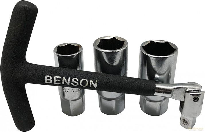 Bougiesleutel set 4 dlg