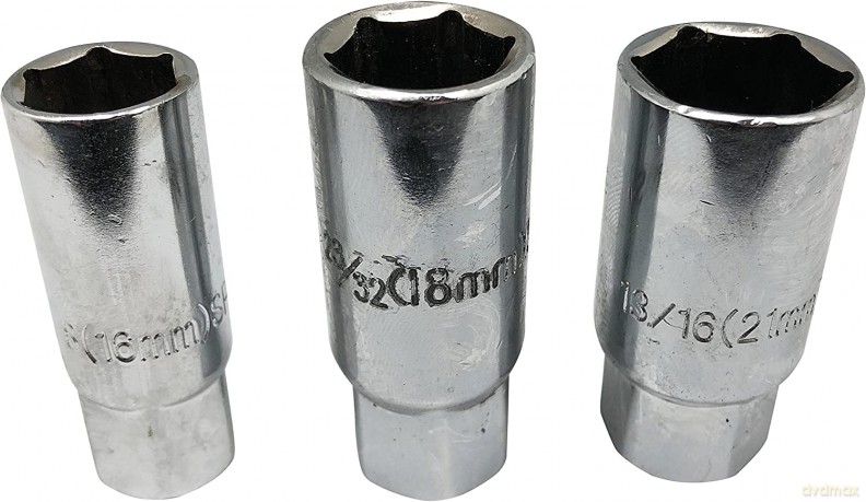 Bougiesleutel set 4 dlg