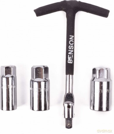 Bougiesleutel set 4 dlg