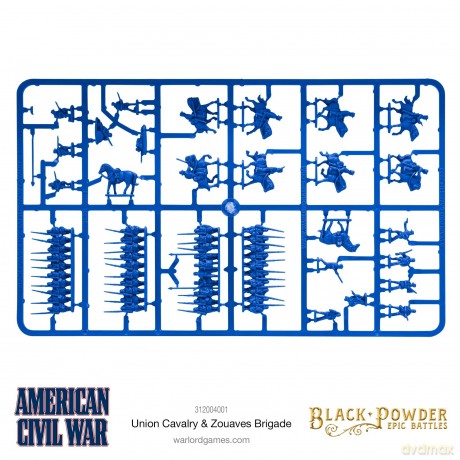 Warlord Games Ltd: Bpeb Union Cavalry Zouaves