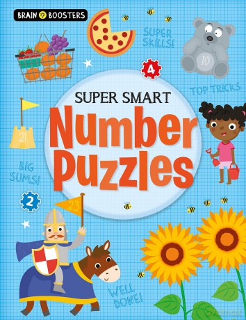 Brain Boosters Super Smart Number Puzzles [KSIĄŻKA]