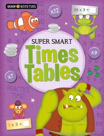 Brain Boosters Super Smart Times Tables Puzzels [KSIĄŻKA]