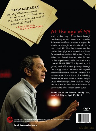 Brain Freeze [DVD]