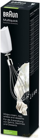 Braun MQ10WH Multiquick Edelstahl Schnee