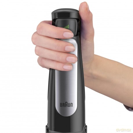 Braun MQ7035X Stabmixer, schwarz/edelsta