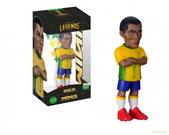BRAZIL - Rivaldo - Figure Minix World Le