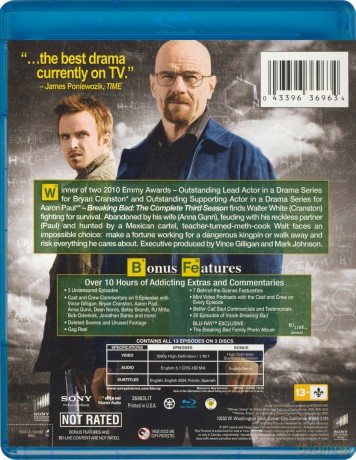 Breaking Bad: Complete Third Season [3xBlu-Ray]