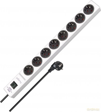 brennenstuhl DC 2013 Timer-Steckdose wei