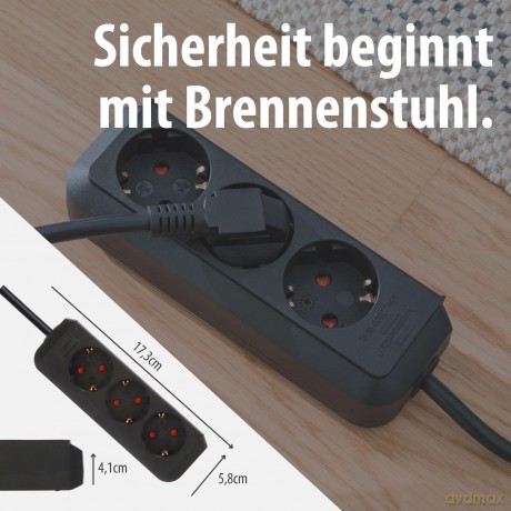 Brennenstuhl: brennenstuhl Eco-Line 3-fach Steckdosenl