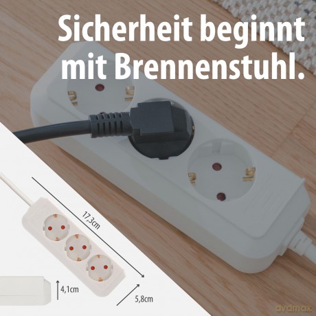 Brennenstuhl: brennenstuhl Eco-Line 3-fach Steckdosenl