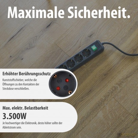 Brennenstuhl: brennenstuhl Eco-Line 6-fach Steckdosenl