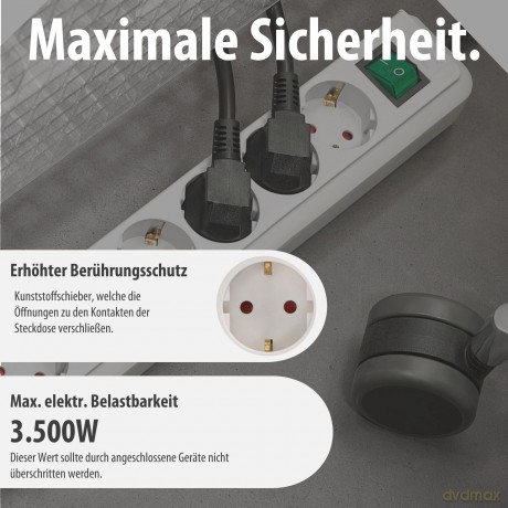 Brennenstuhl: brennenstuhl Eco-Line 6-fach Steckdosenl