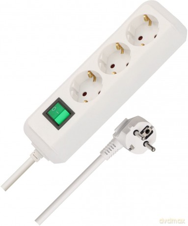 Brennenstuhl Eco-Line mit Schalter 3-fac