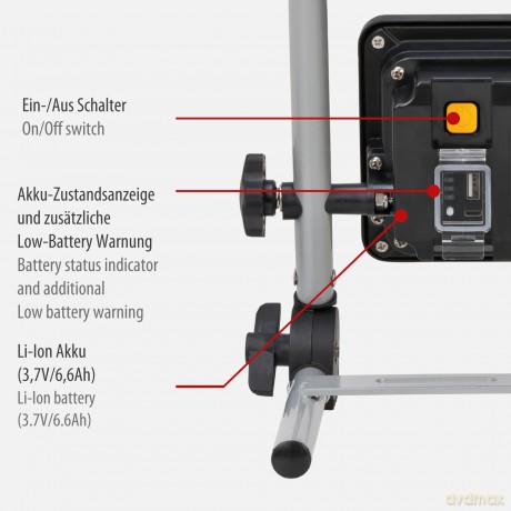 Brennenstuhl: brennenstuhl EL 2000 MA Akku-LED-Baustra