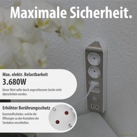 brennenstuhl estilo 4-fach Steckdosenlei