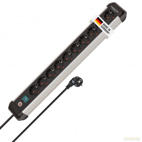Brennenstuhl: brennenstuhl Premium-Alu-Line 10-fach St