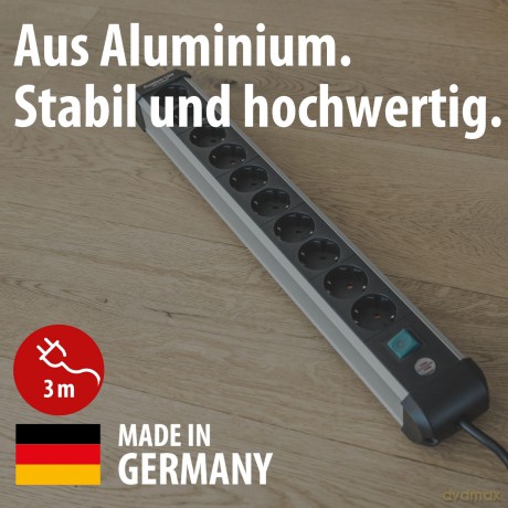 Brennenstuhl: brennenstuhl Premium-Alu-Line 10-fach St