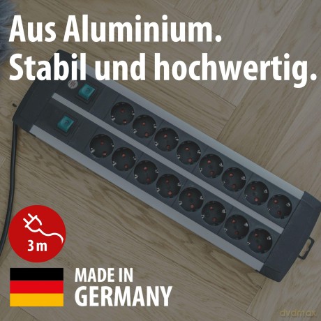 Brennenstuhl: brennenstuhl Premium-Alu-Line 16-fach St